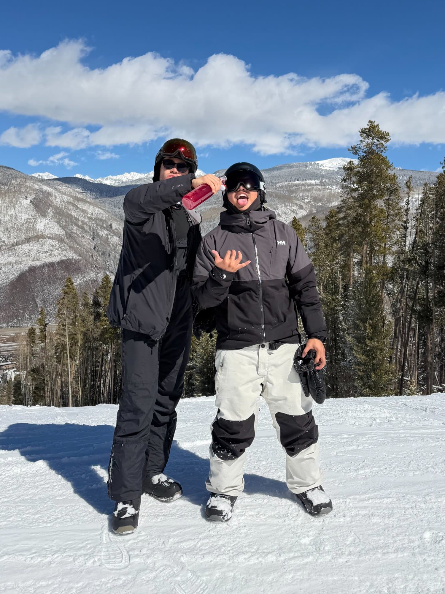 Nebula Mist on the ski slopes
